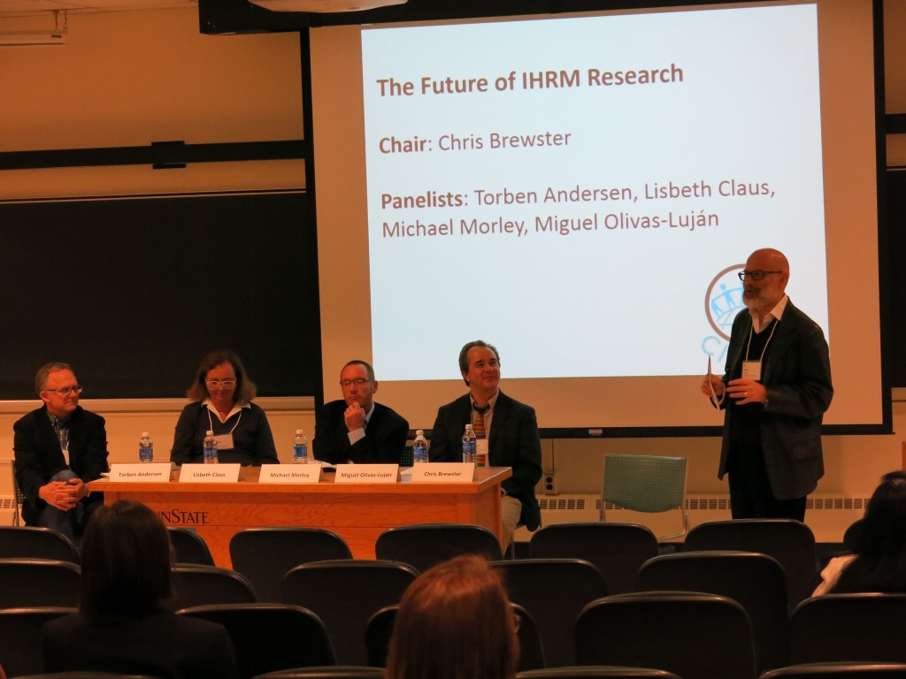 Panel Global Conference on IHRM (2015)